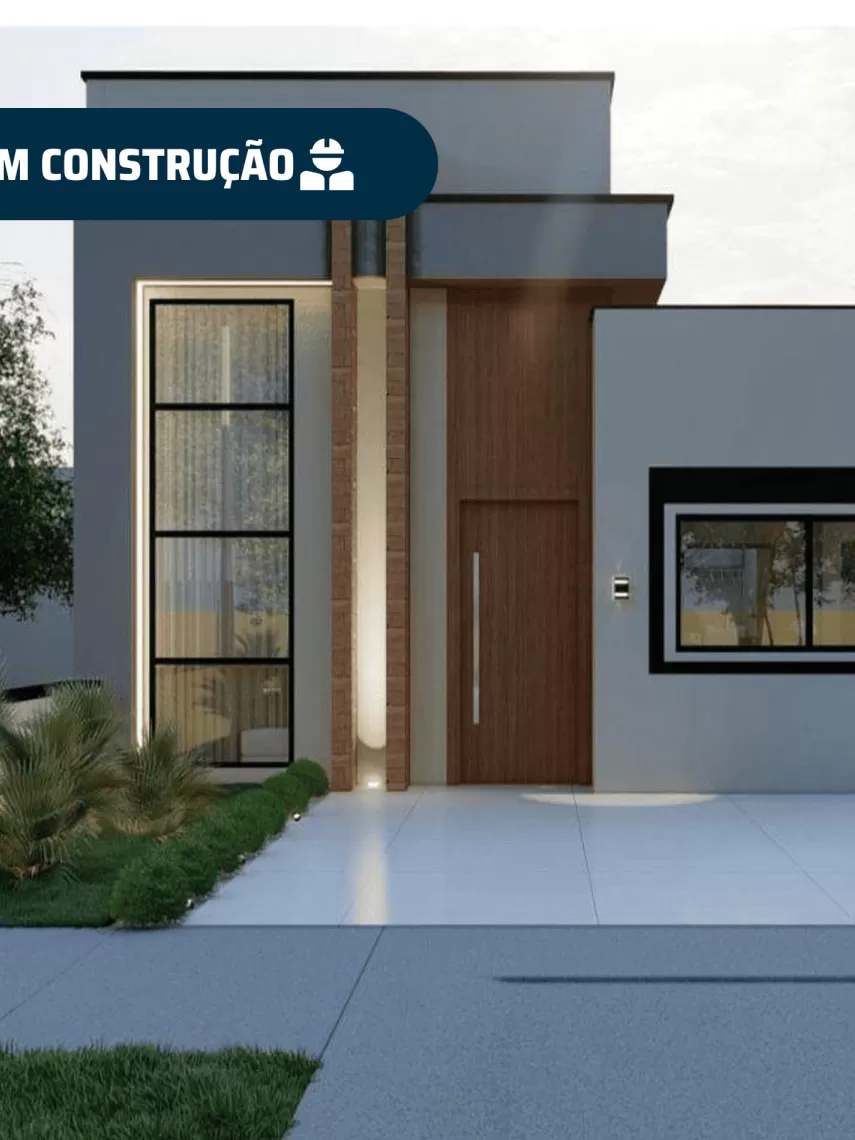 Casa Térrea à Venda com 3 dormitórios e conceito integrado, 143m² no Condomínio Vale Azul em Votorantim/SP