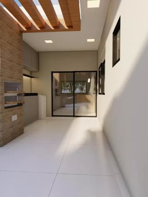 Casa Térrea à Venda com 3 dormitórios e conceito integrado, 143m² no Condomínio Vale Azul em Votorantim/SP