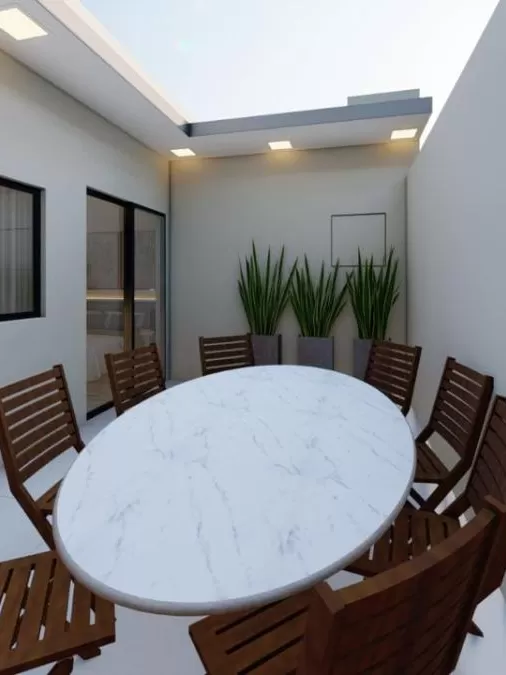 Casa Térrea à Venda com 3 dormitórios e conceito integrado, 143m² no Condomínio Vale Azul em Votorantim/SP