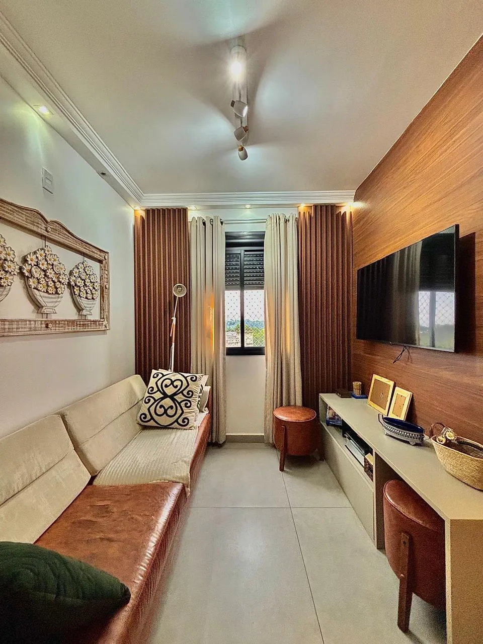 Apartamento Mobiliado à Venda com 2 dormitórios sendo 1 suíte e armários planejados, 70m² no Condomínio Evolution Boa Vista em Sorocaba/SP