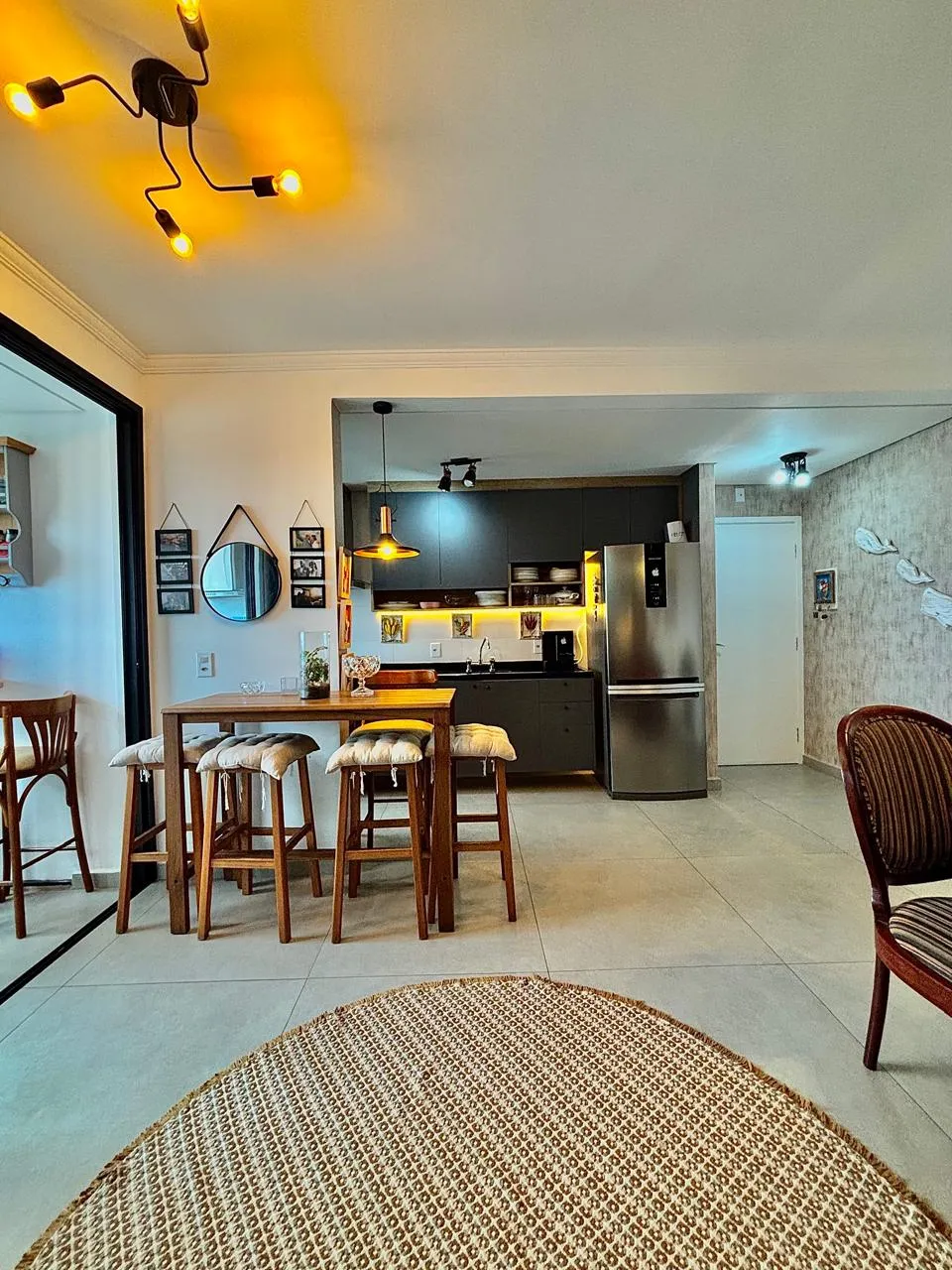 Apartamento Mobiliado à Venda com 2 dormitórios sendo 1 suíte e armários planejados, 70m² no Condomínio Evolution Boa Vista em Sorocaba/SP