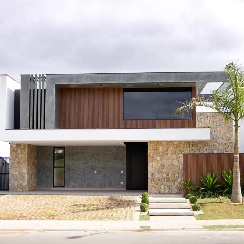 Casa à Venda com 4 suítes, escritório, adega e sala de tv, 313m² em Votorantim/SP no Condomínio Alphaville Nova Esplanada